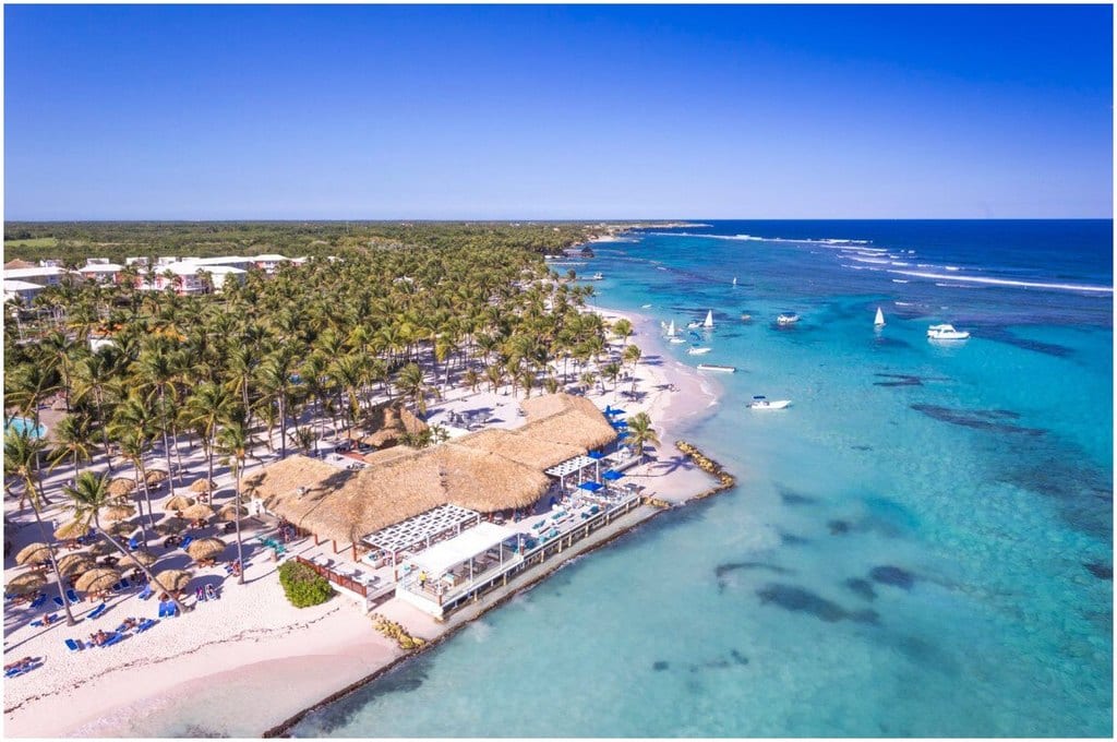 La plage du Club Med en Guadeloupe