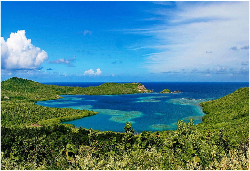 Presqu'île de la Caravelle, en Martinique