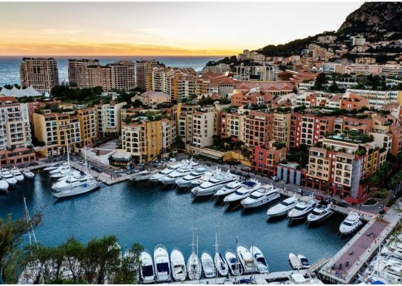 Monte Carlo, port de croisière de Monaco